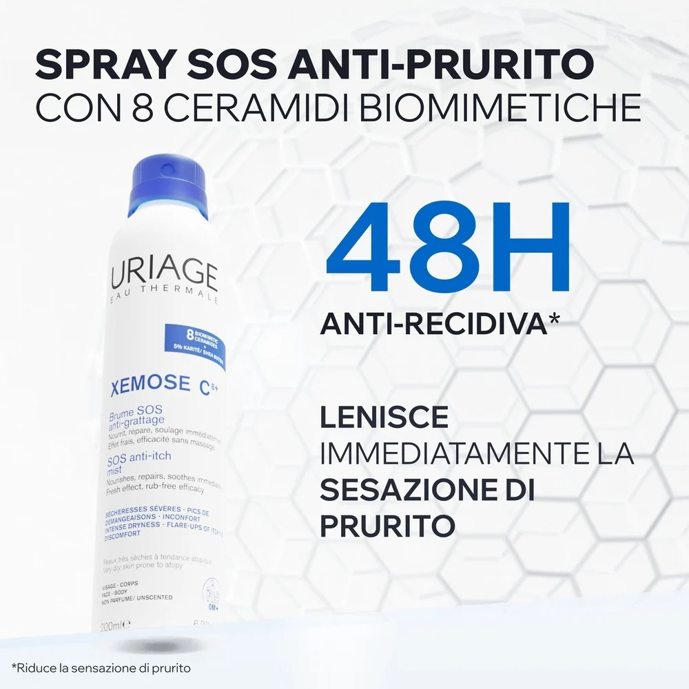 XÉMOSE C8+ Spray SOS Anti-prurito - Fluido Corpo