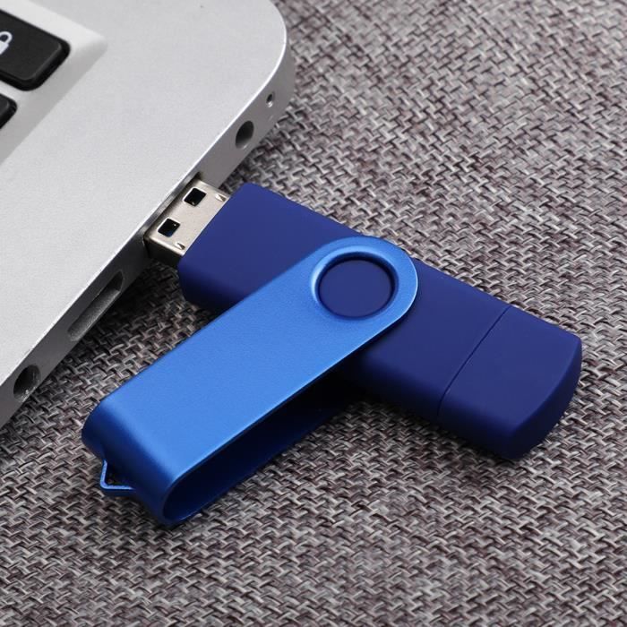 Pen drive - Original - 128 GB - USB 3.0 - OTG - Azul