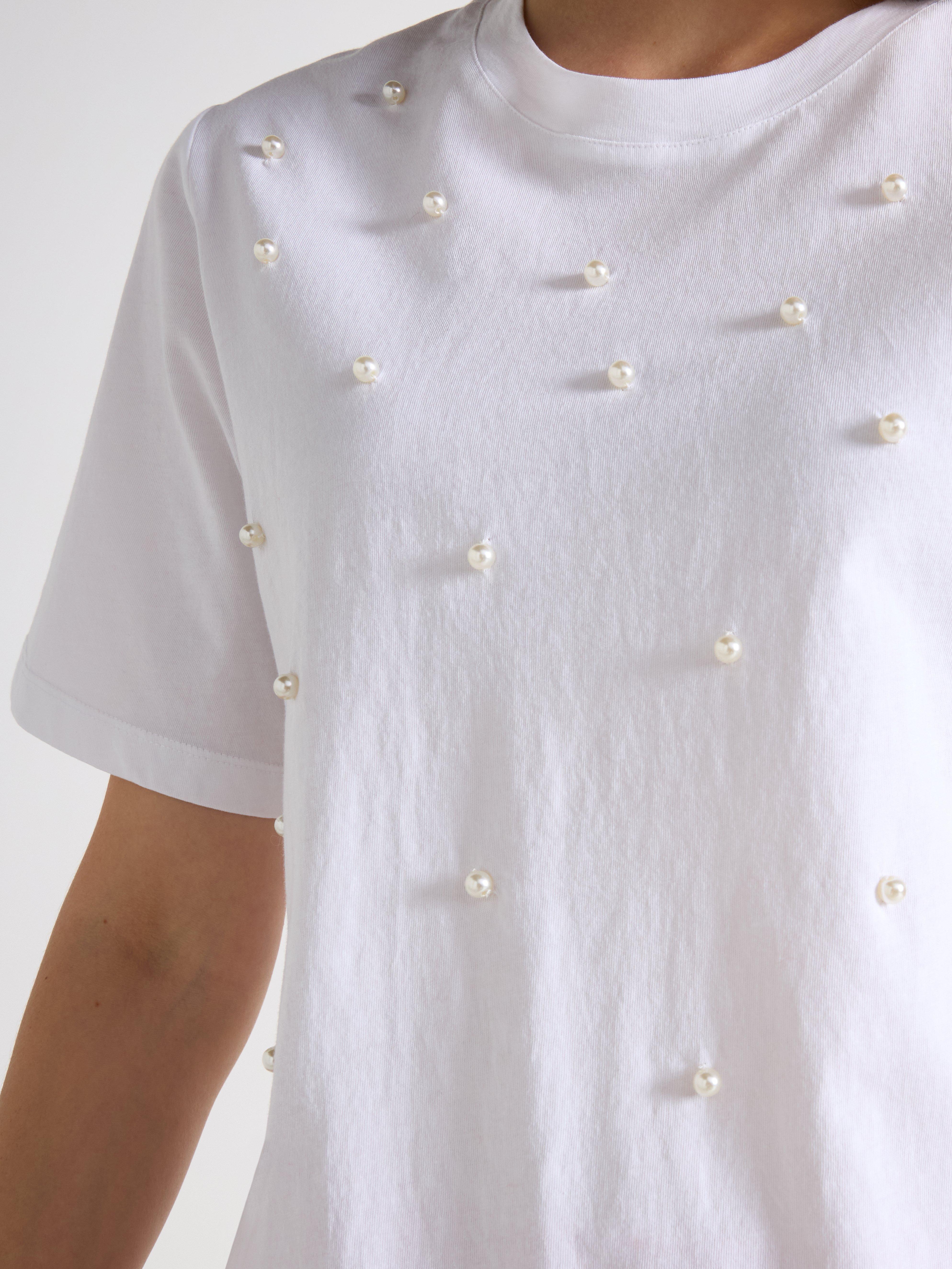 Camiseta con colores Blanco