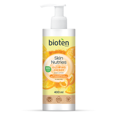 Bioten Nutries Vitamin C og gurkemeie bodylotion 400 ml
