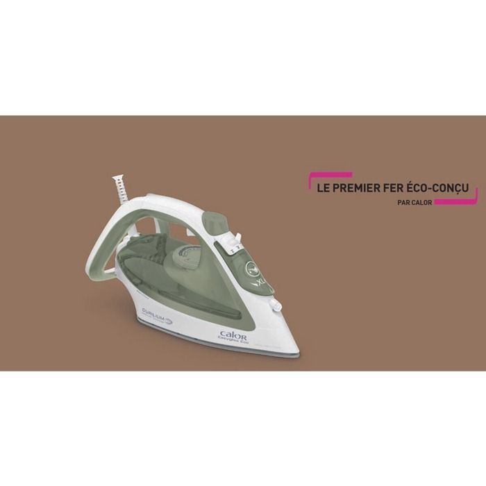 Calor Easygliss Eco Energy fer à repasser vapeur, 2800 W, Pressing 260 g/min, Jusqu'à 30 % d'économies d'énergie, FV5781C0