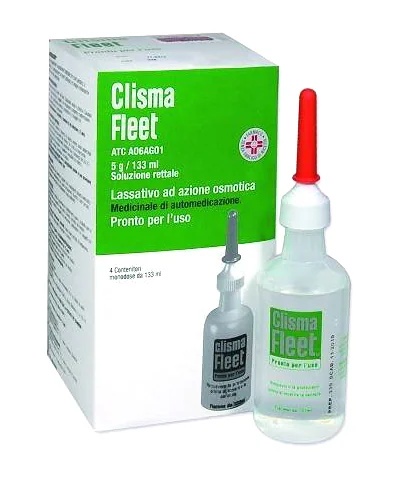 RECORDATI Rectale oplossing voor beenklysma, 4 flessen van 133 ml. Verstopping.