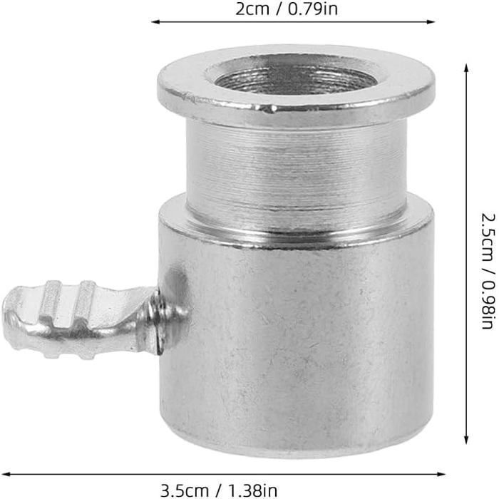 Lot 2 Accessoires Rôtisserie Barbecue, Support Métal Avec Manchon Sécurisé Pour Grill Uniforme