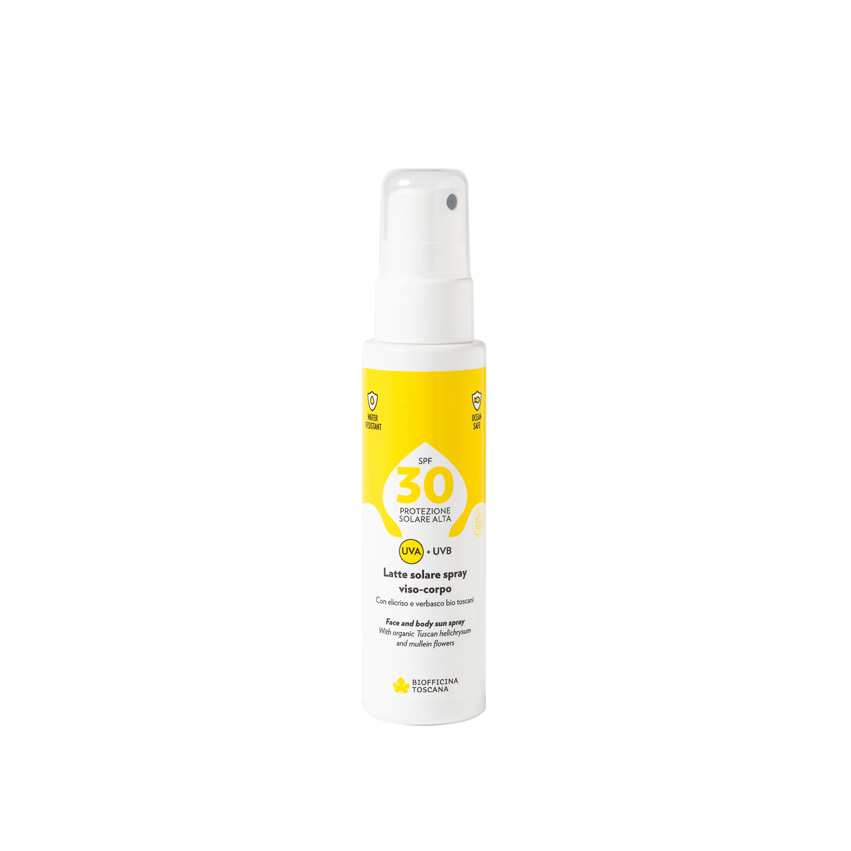 Solari Latte solare spray viso-corpo SPF30 - Latte solare corpo alta prot., Spray solare corpo alta prot., Solare viso alta prot.