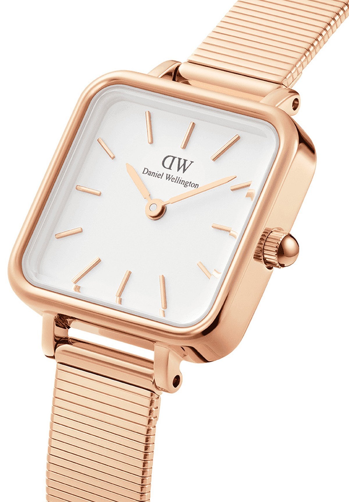 Daniel Wellington QUADRO STUDIO 22X22MM - HORLOGE - Horloge - roségoudkleurig