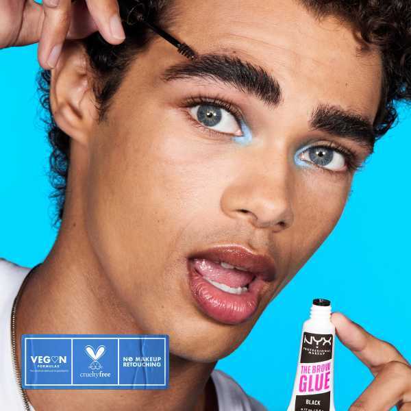 Nyx Professional Makeup Augenbrauenkleber – Mittelbraun