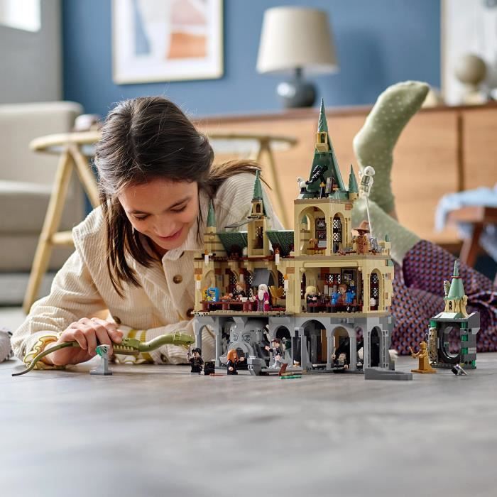 LEGO® 76389 Harry Potter™ Castelo de Hogwarts - Câmara Secreta com Salão Principal + Minifigura - Edição de 20º Aniversário