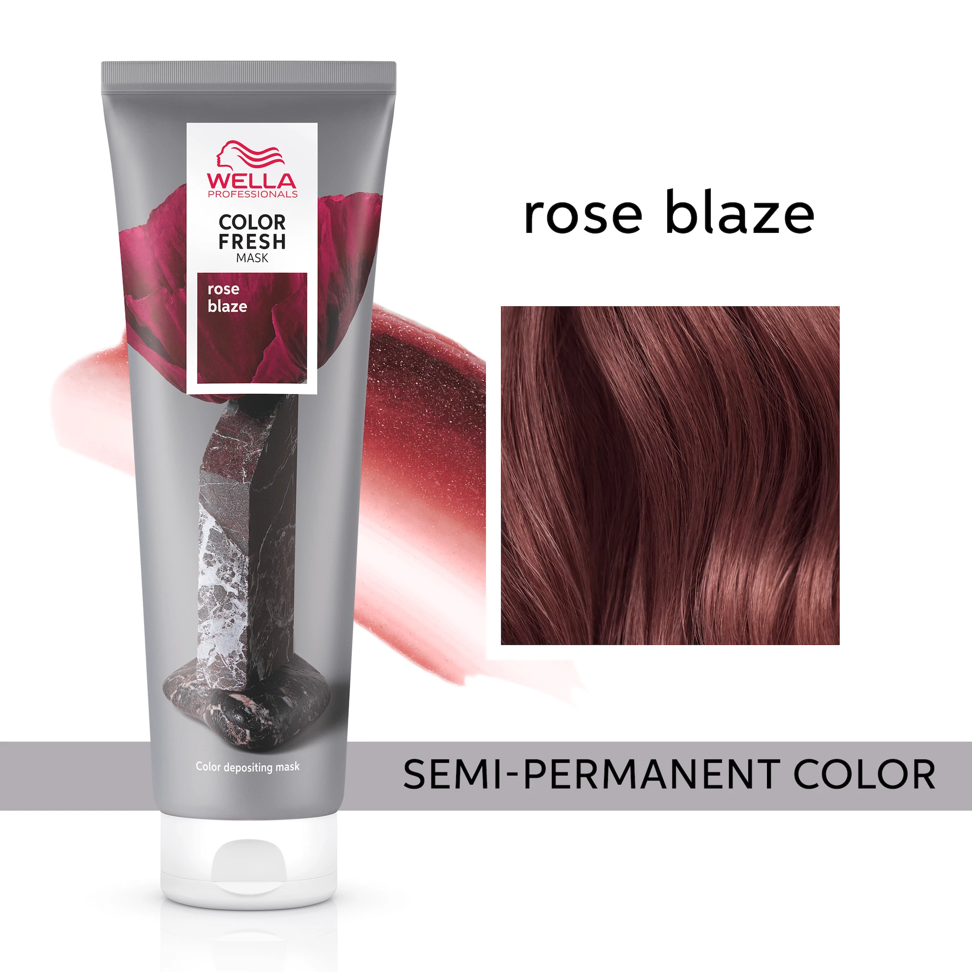 Maska za kosu Color Fresh Rose Blaze 150 ml - Wella Professionals