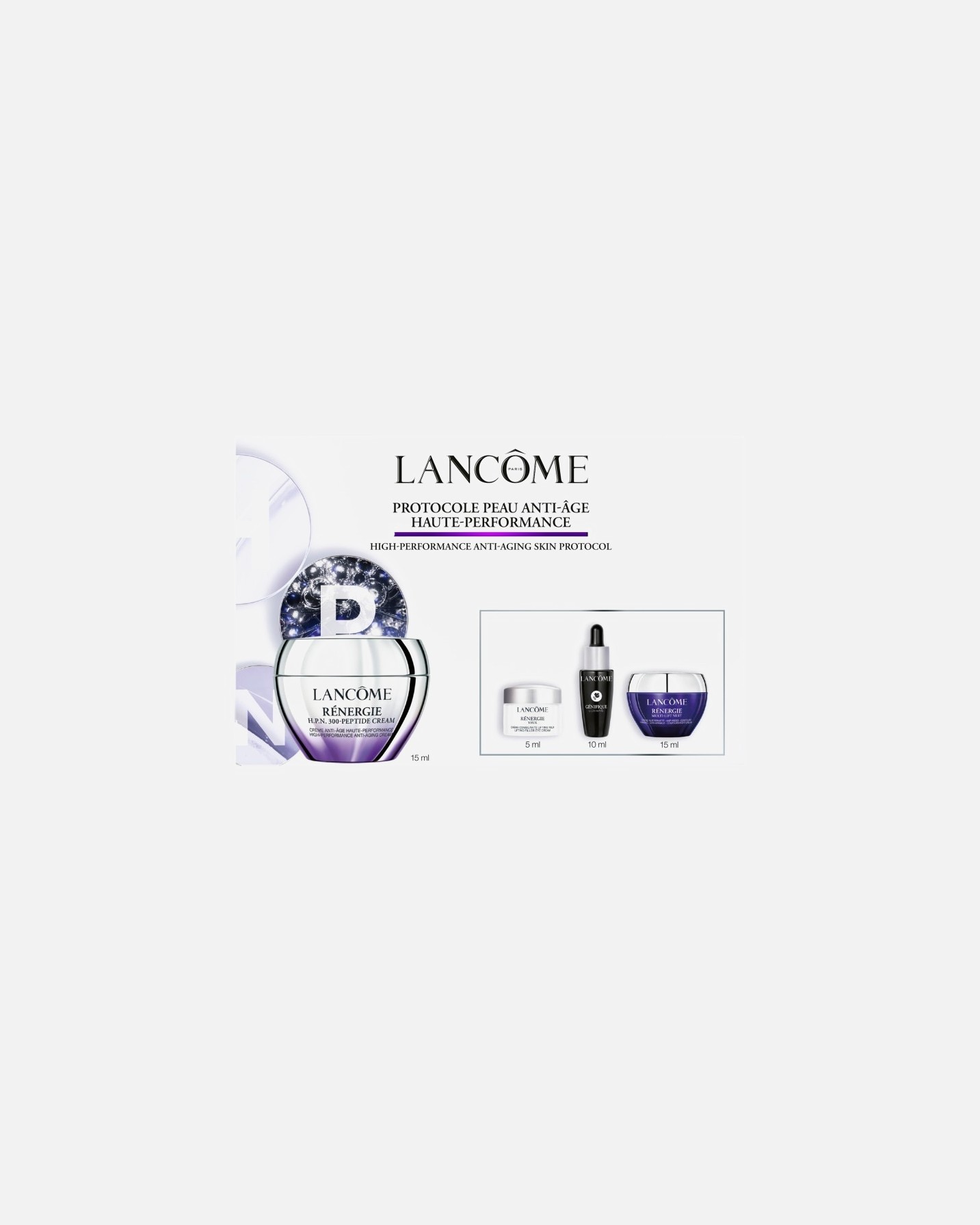Lancôme Rénergie Discovery сет за негу лица - 1 комад