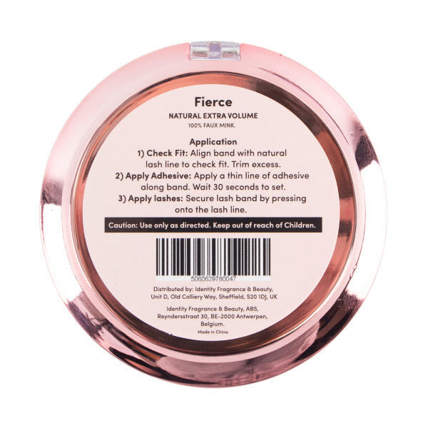 Oh My Lash Fierce Black Faux Nerz Wimpern (einzeln)