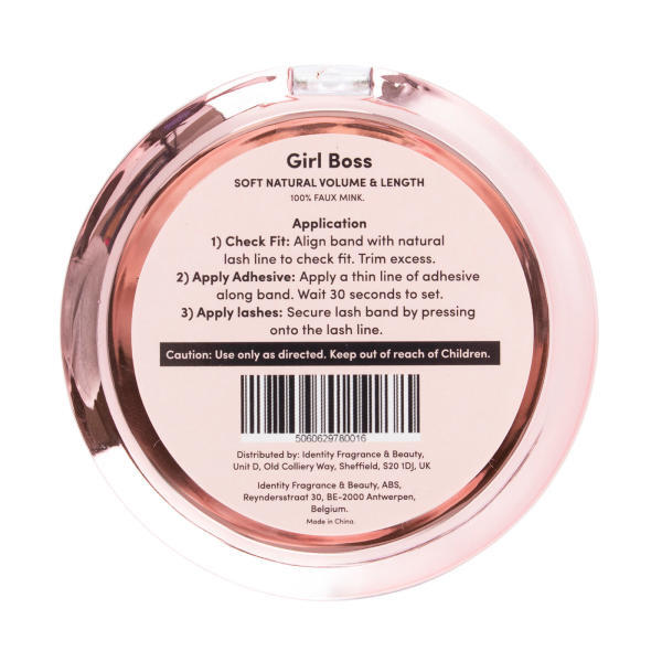 Oh My Lash Girl Boss mustat minkkijäljitelmäripset yksittäisille ripsille
