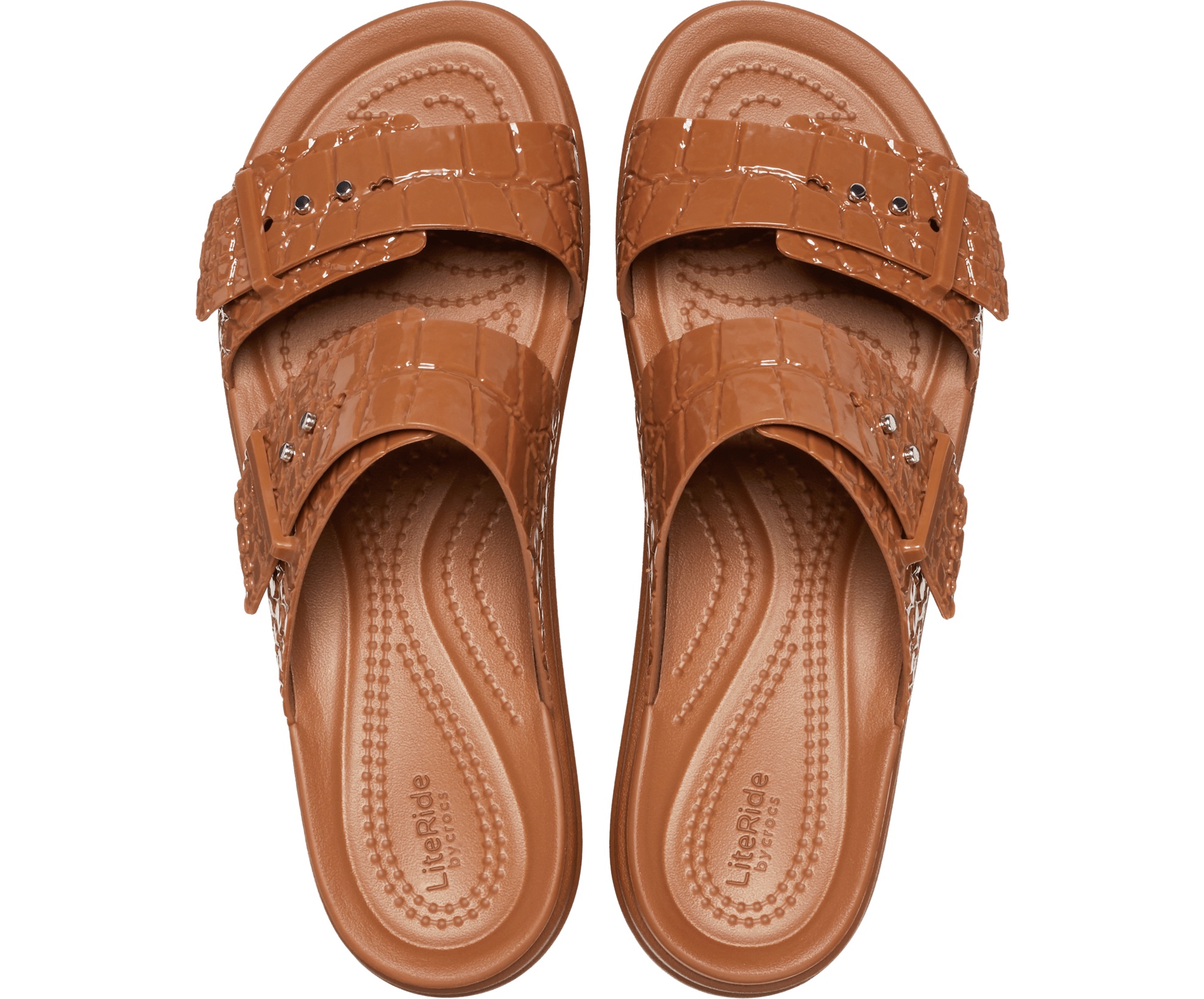 Brooklyn Croco Shine Buckle