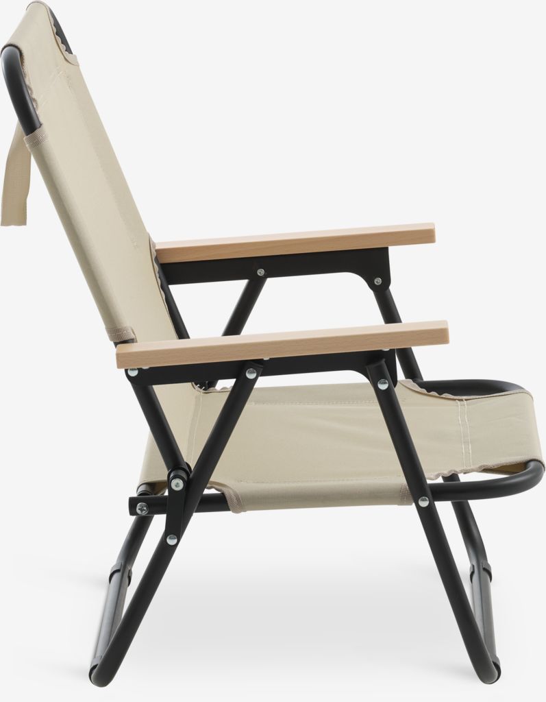 ADELENG Ležalnik za na plažo ADELENG v dimljeno zeleni barvi