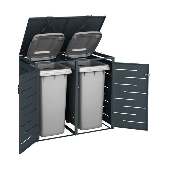 Unitate de depozitare containere, 2 x 240l