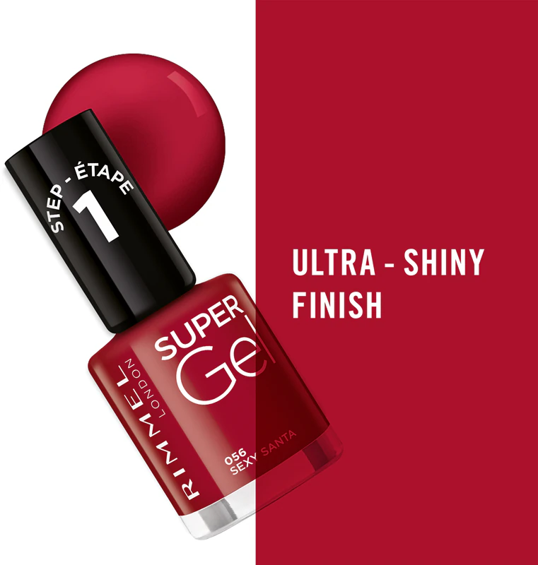 Esmalte híbrido Rimmel Super Gel sem a necessidade de lâmpada UV/LED