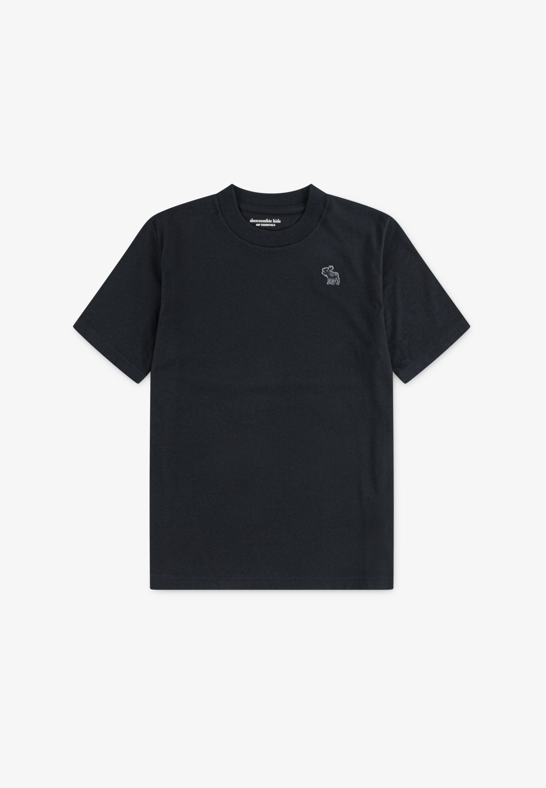 T-shirt basique à manches courtes Abercrombie & Fitch - anthracite