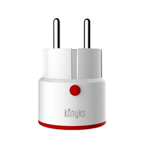 Accessoires maison connectée Konyks Prise electrique Wi-fi + BT 16A connecte 2022 WH