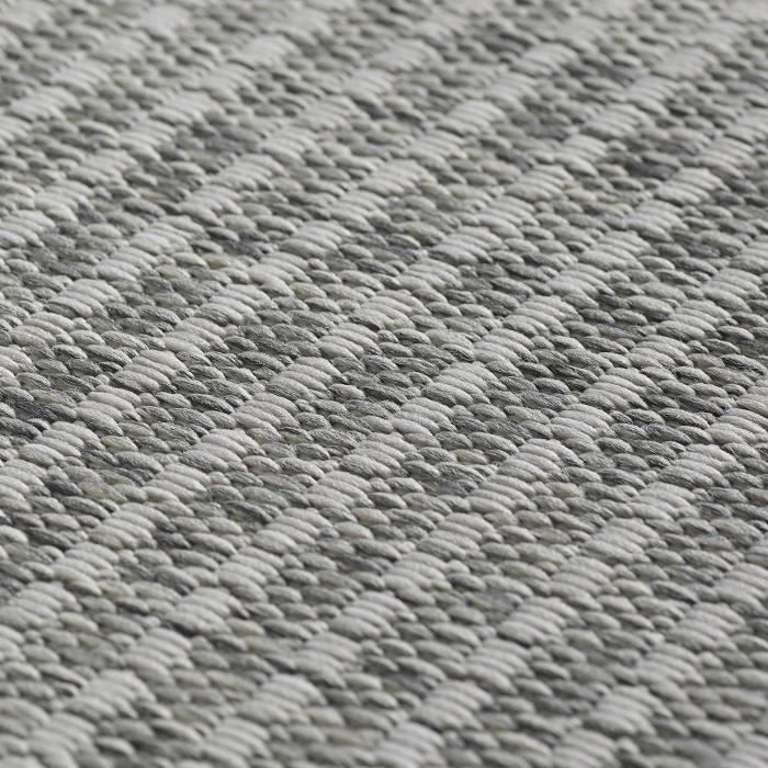 Tapis - SIMPEX - Tapis de Cuisine - Résistant aux Intempéries - Lavable - 280 x 370 cm - Gris