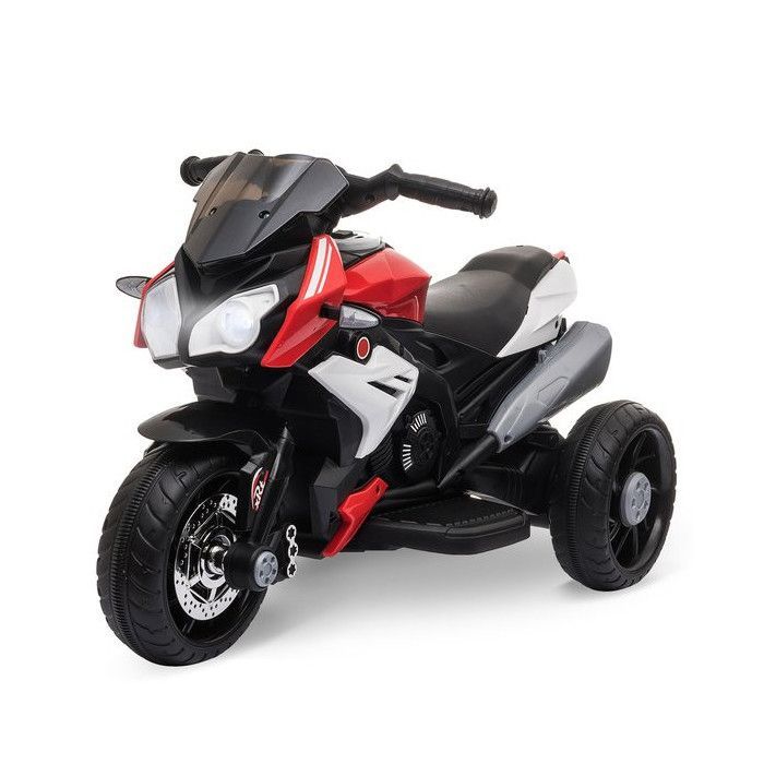 Motocicleta eléctrica roja YAKASI