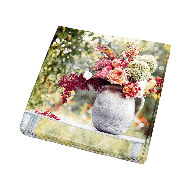 Tovaglioli Vie Eco, confezione da 20 pezzi, 33x33 cm