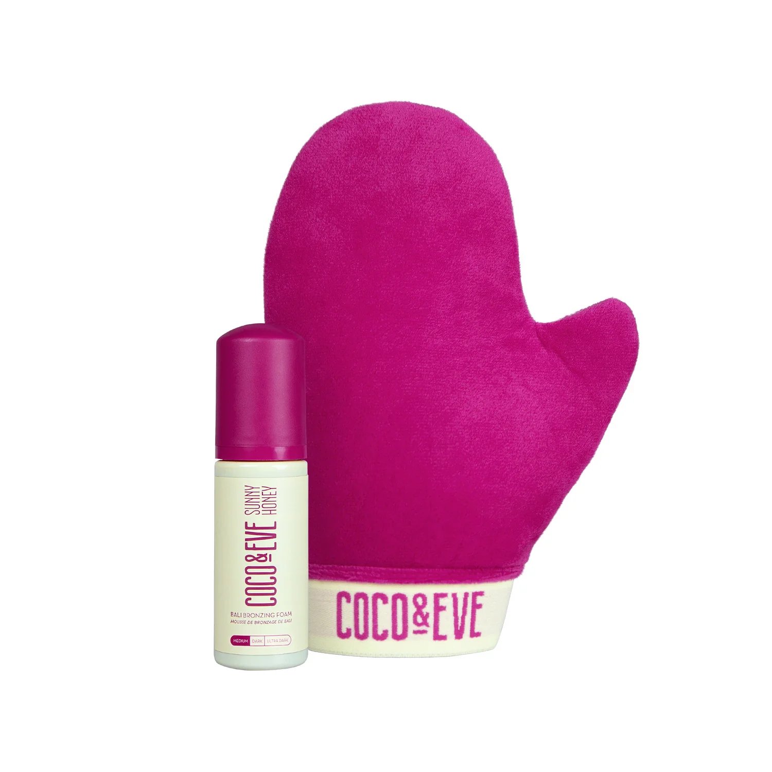 Sunny Honey Self Tan Travel Kit - Cofanetto Solare, Mousse corpo autoabbronzante