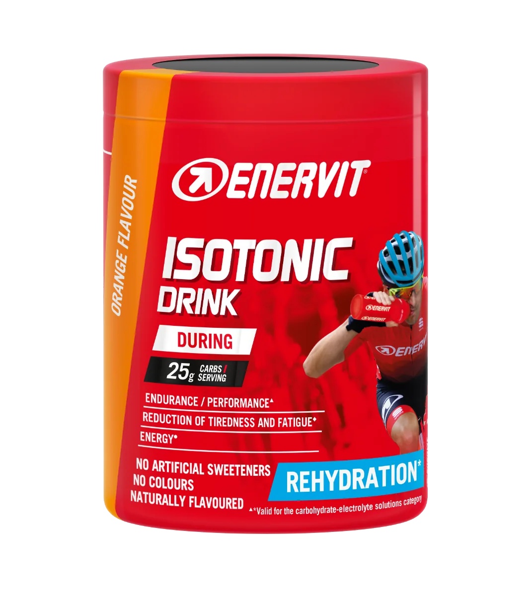 ENERVIT Enervit Bebida isotônica sabor laranja, suplemento alimentar para atletas, 420 g. Bebida com sais minerais.