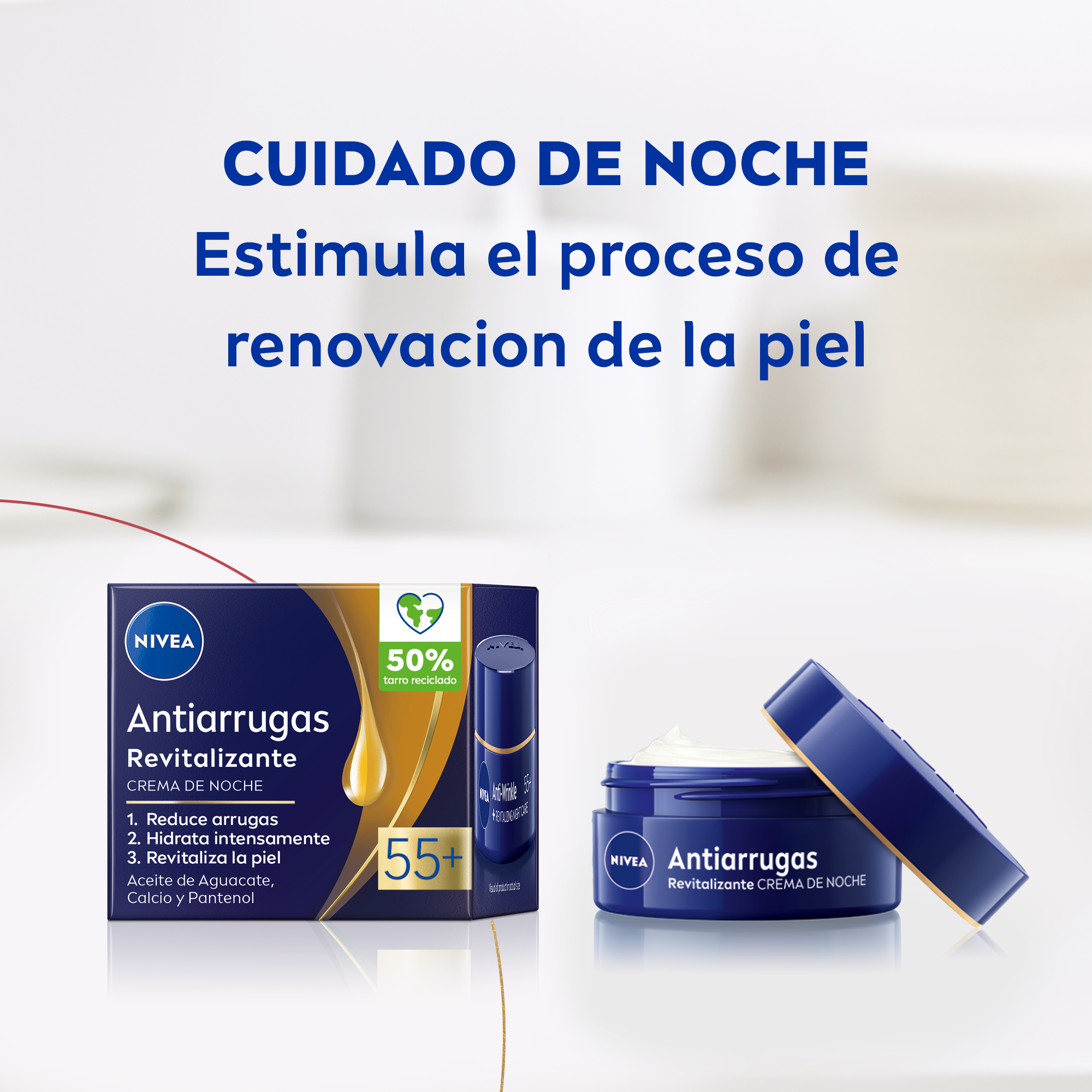 Q10 Revitalizirajuća noćna krema protiv bora 55 Zrela koža SPF15 Kreme protiv bora i starenja