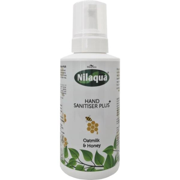 Nilaqua Alcoholvrije Handdesinfectant - Havermelk en Honing 500 ml