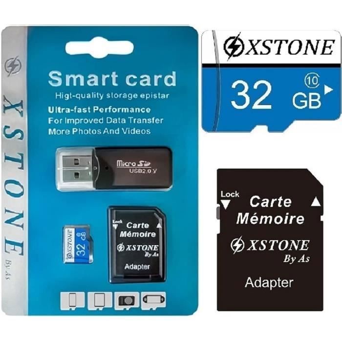 Tarjeta de memoria Micro SD - Xstone - 32 GB - Formato Micro SD