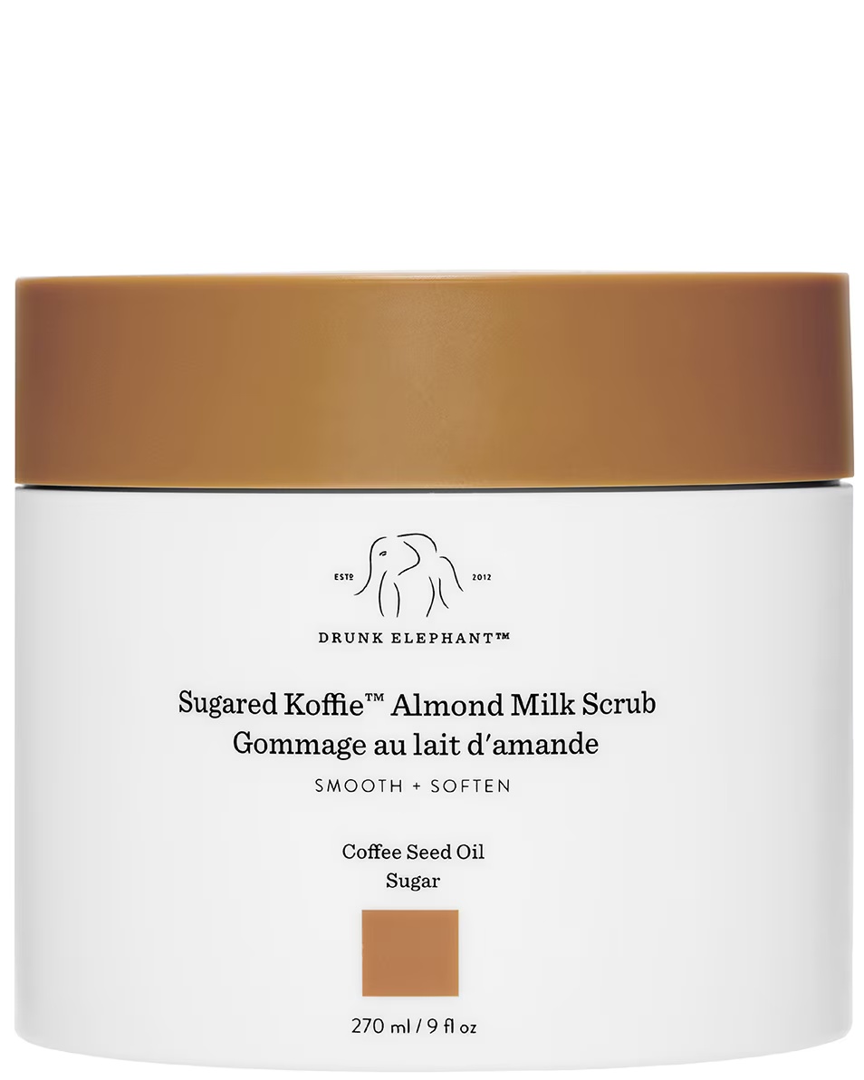 Exfoliant corporal cu lapte de migdale Drunk Elephant, cafea cu zahăr™