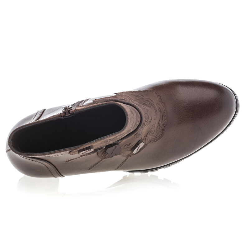 Braune Damenstiefel / Stiefeletten