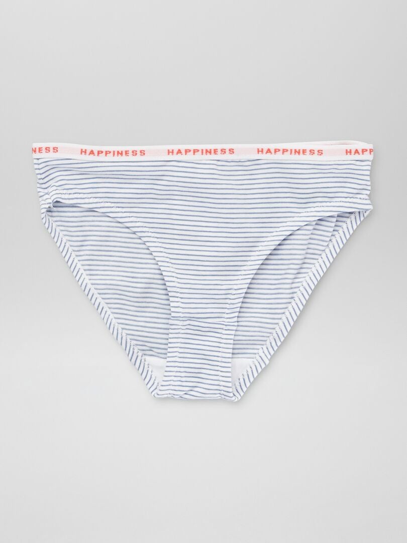 Juego de 4 calzoncillos estampados - AZUL