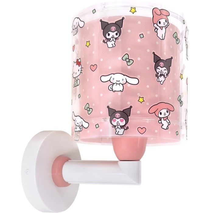 Dalber Applique murale pour enfants Hello Kitty & Friends, Kuromi, My Melody et Cinnamoroll enfants