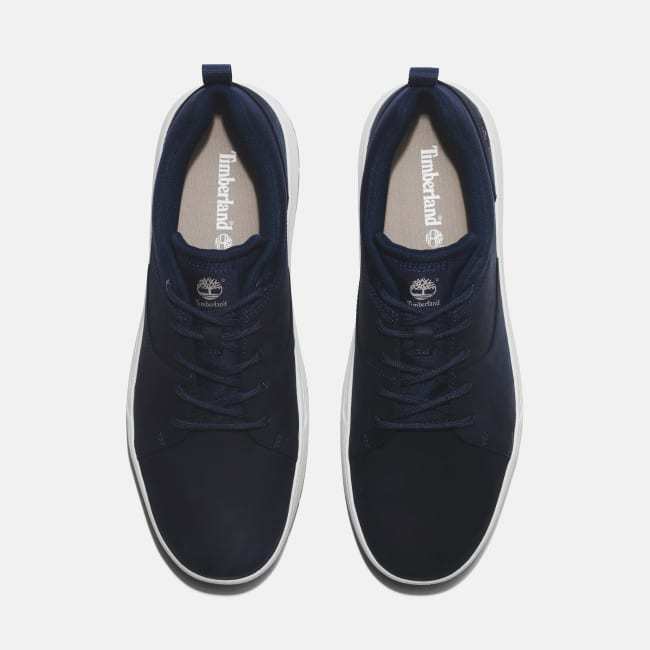 Oxford in Pelle Maple Grove da Uomo in blu                marino