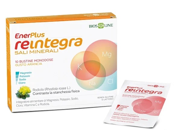 BIOS LINE Bios Line Enerplus Reintegra 10 zakjes Voedingssupplement met mineraalzout