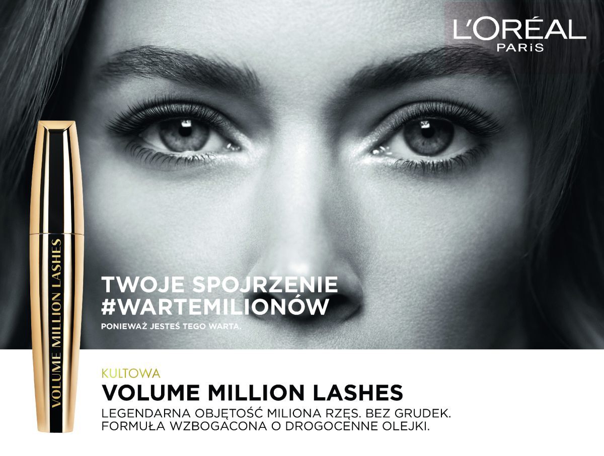 L'Oréal Paris Extra Black Mascara 10,5 ml Volume Million Lashes
