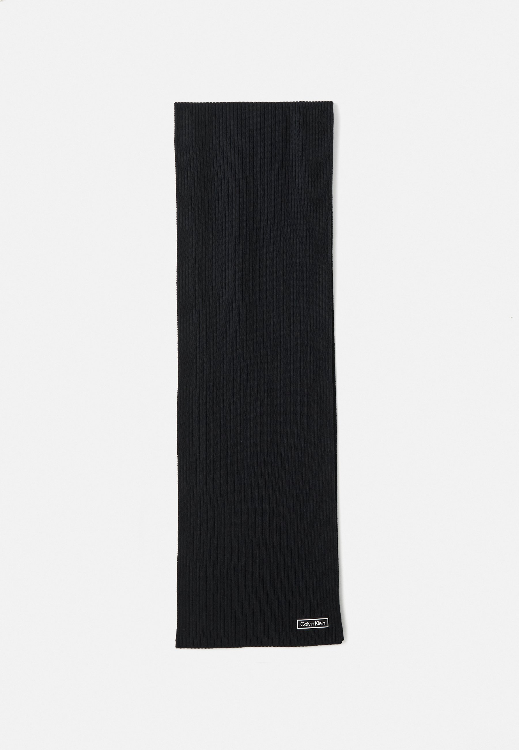 Calvin Klein PATCH CHUNKY UNISEX - Sciarpa - nera