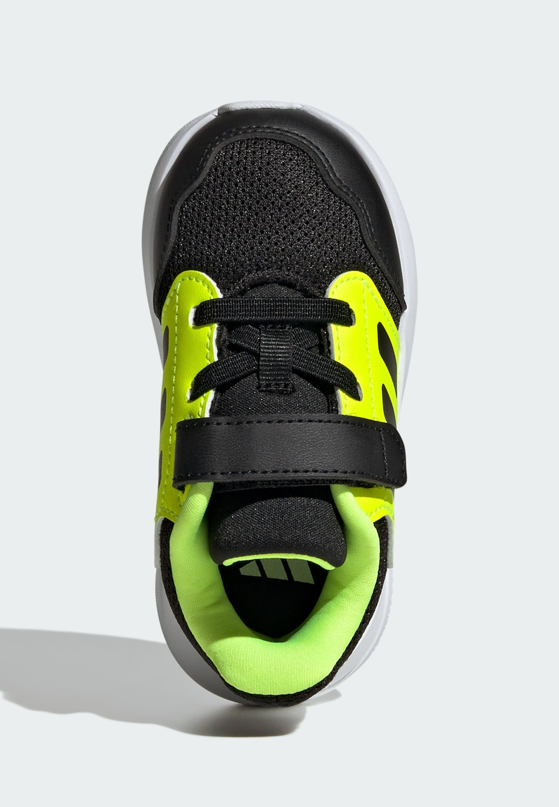 adidas Performance TENSAUR UNISSEX - Tênis de corrida de rua - preto, amarelo limão