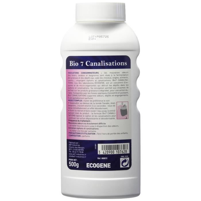 Bio7 Abflussreiniger - 500 g