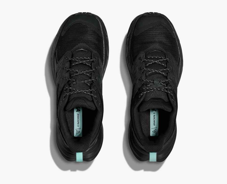 HOKA Anacapa 2 Lav GORE-TEX Svart/Svart