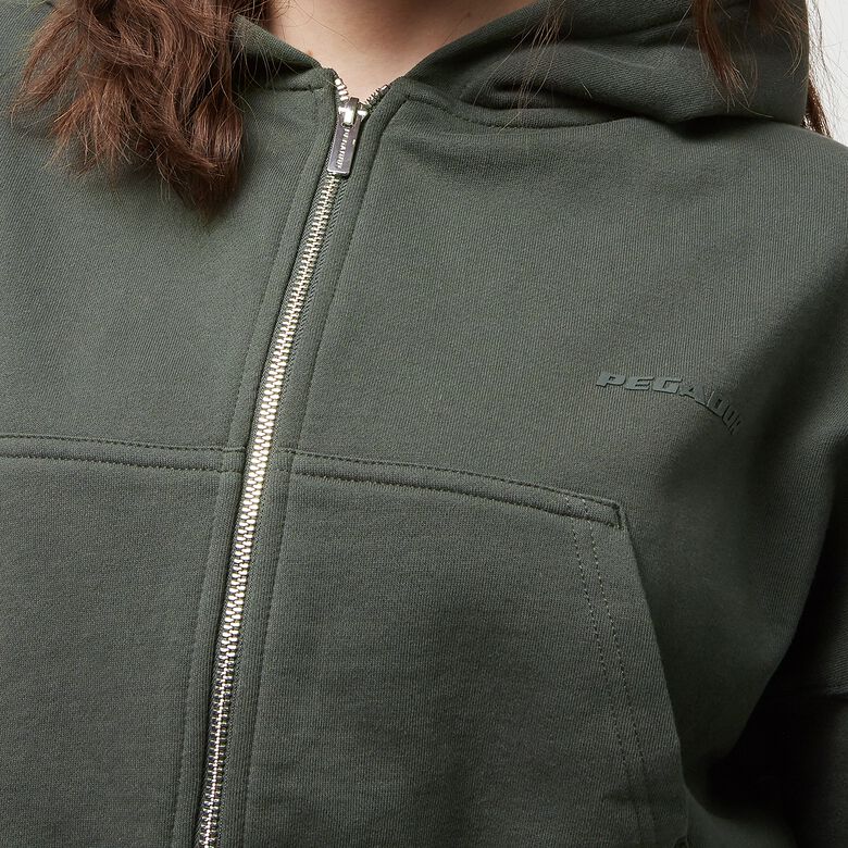 Marla cropped hoodie met rits