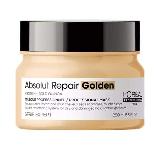 L'Oréal Professionnel Serie Expert Absolut Repair odbudowująca złota maska do włosów zniszczonych 500 ml
