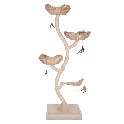Arbre à chat fleuri - XXL