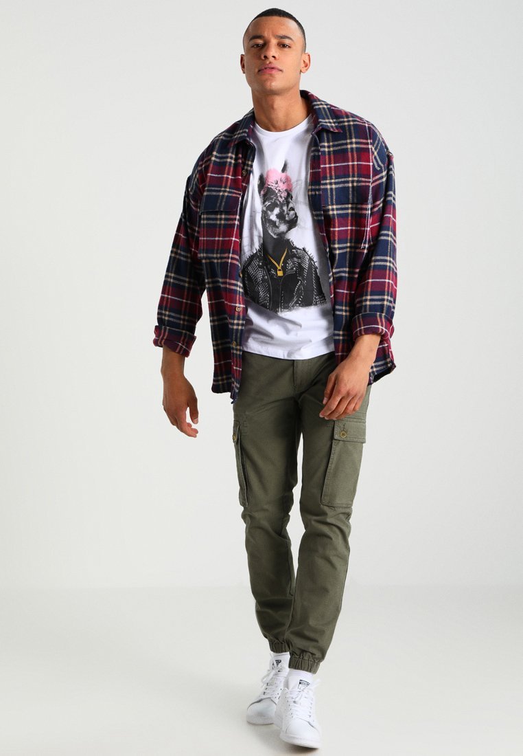 Pantalon cargo Pier One - olive