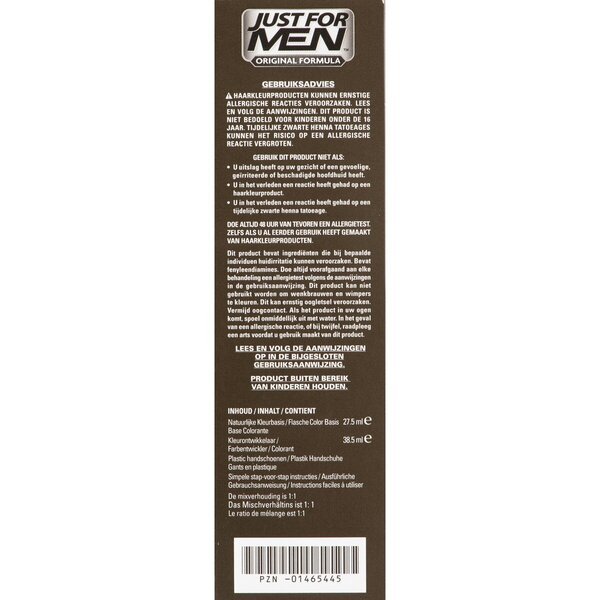 Just For Men Original Formula H-55 Čierna farba na vlasy 66 ml