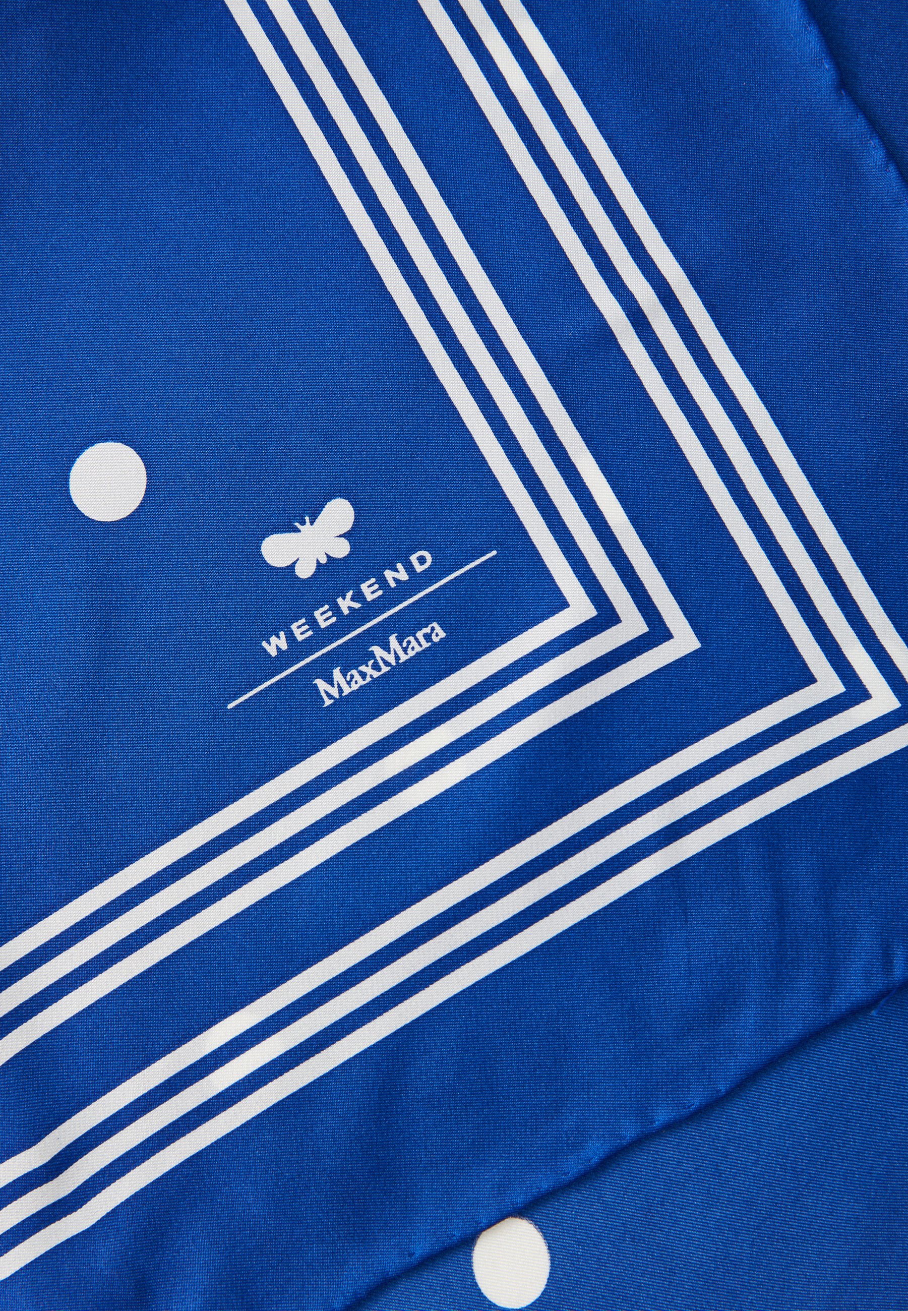 WEEKEND MaxMara SIAM - Foulard - blu cina