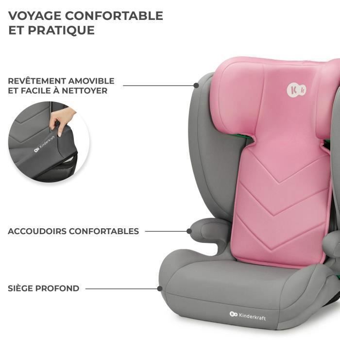 Kinderkraft I-Spark i-Size Autositz 100-150 cm Rosa
