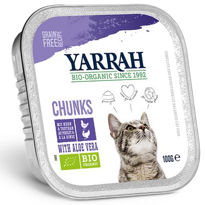 Yarrah Bio-Stückchen in Soße, 6 x 100 g