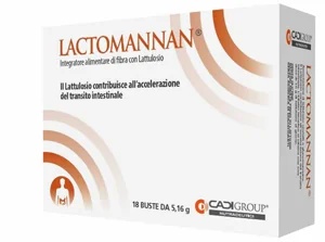 CA.DI.GROUP Complément alimentaire à base de lactomannane contre la constipation 18 sachets