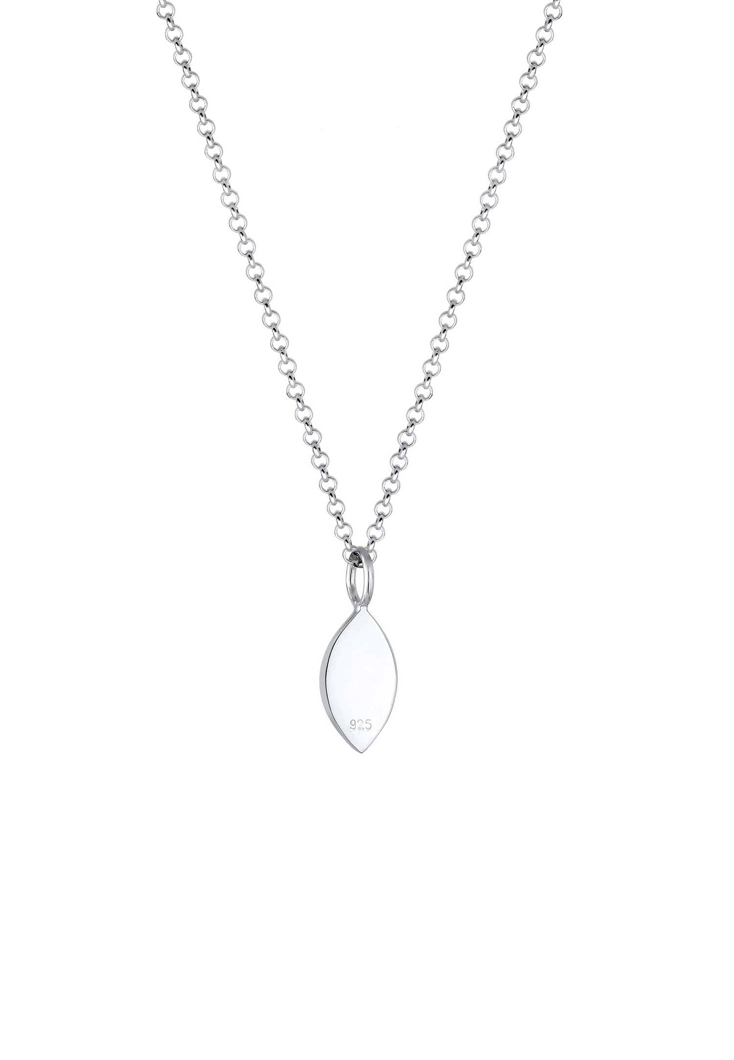Elli Femme Pendentif Émail du Symbole du Mauvais œil Féminin en Argent Sterling 925